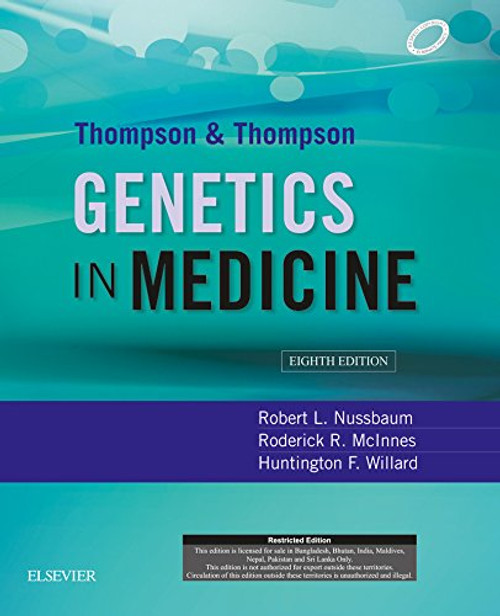 Thompson & Thompson Genetics in Medicine, 8th Ed.