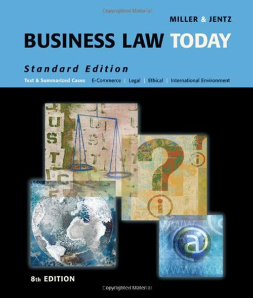 Business Law Today, Standard Edition (Available Titles CengageNOW)