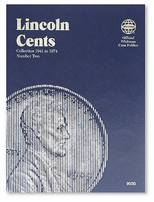 Lincoln Cents Folder #2, 1941-1974