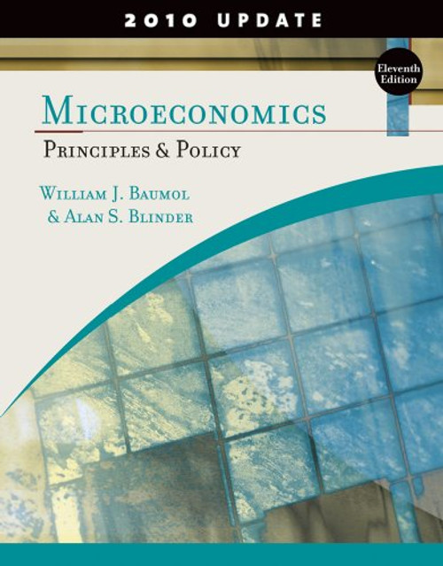 Microeconomics: Principles and Policy, Update 2010 Edition (Available Titles CourseMate)