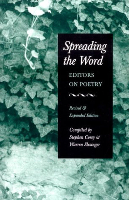 Spreading the Word: Editors on Poetry