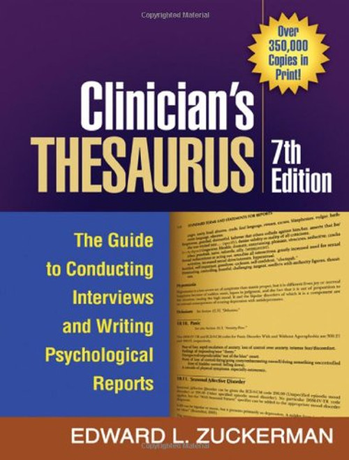 Clinician's Thesaurus, 7th Edition: The Guide to Conducting Interviews and Writing Psychological Reports