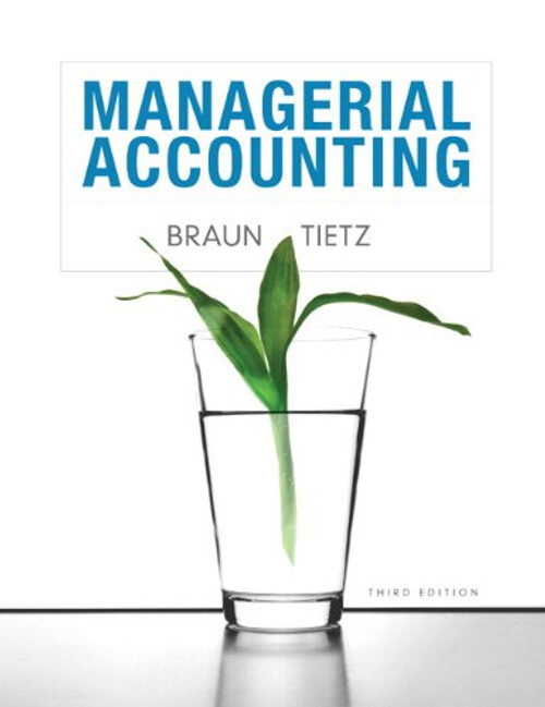 Managerial Accounting Plus NEW MyAccountingLab with Pearson eText -- Access Card Package (3rd Edition)