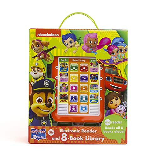 Nickelodeon PAW Patrol, Bubble Guppies, and more! - Me Reader Electronic Reader and 8 Book Library - PI Kids