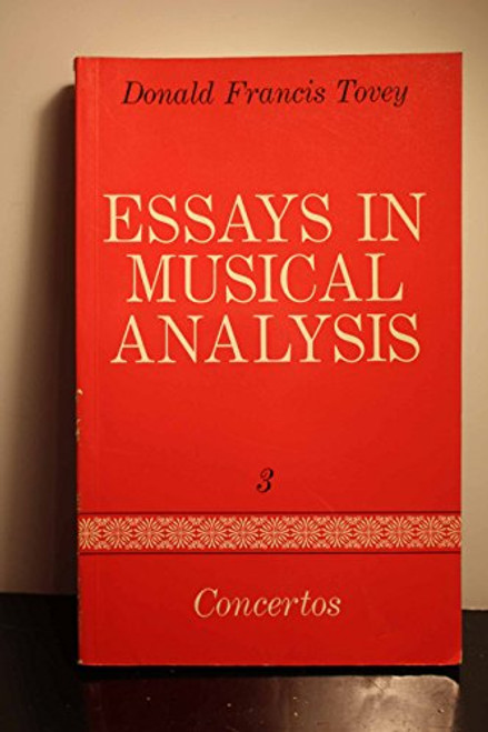 Essays in Musical Analysis, Vol. 3: Concertos