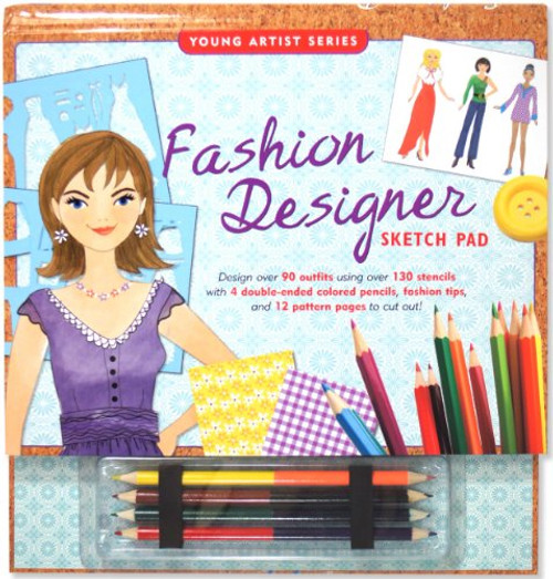 Fashion Designer Sketch Pad (Fashion Sketch Kit) (Young Artist (Peter Pauper Press))