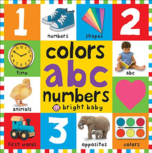 Bright Bbaby colors, abc, & numbers first words (First 100)