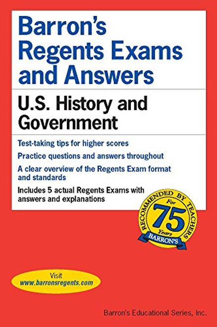 Regents Exams and Answers: U.S. History and Government (Barron's Regents Exams and Answers)