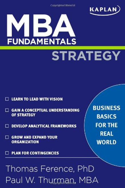 MBA Fundamentals Strategy (Kaplan Test Prep)