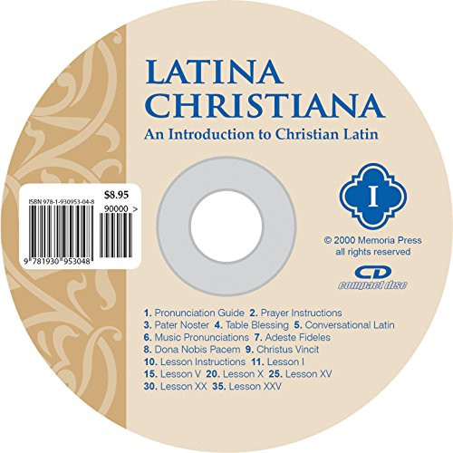 Latina Christiana I, Pronunciation CD
