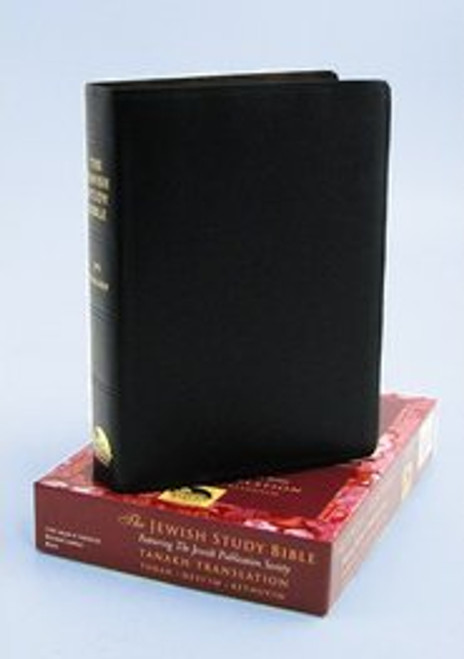 The Jewish Study Bible: Featuring the JPS Tanakh, Bonded Leather, Black