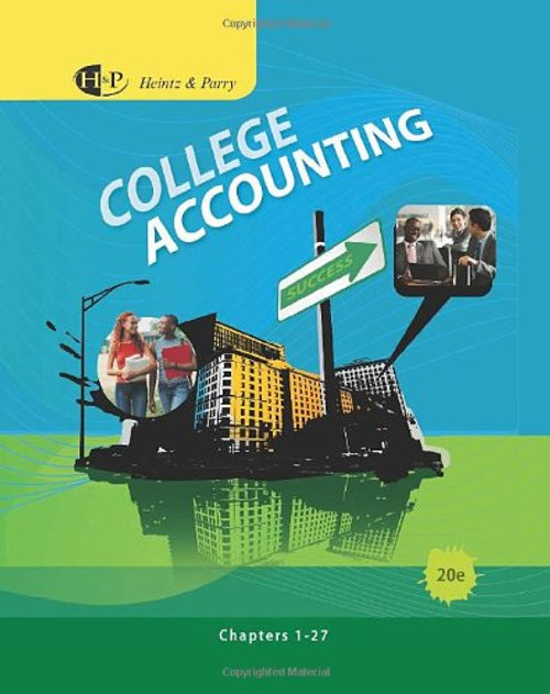 College Accounting, Chapters 1-27 (Available Titles CengageNOW)