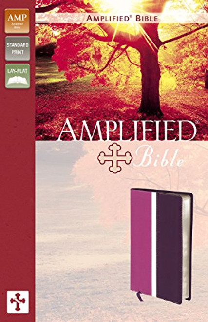 Amplified Bible: Dark Orchid / Deep Plum, Italian Duo-Tone