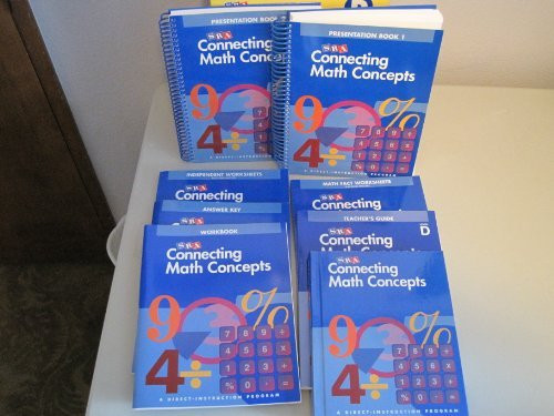 Connecting Math Concepts, 2003 Edition, Level D Presentation Book 1 (Direct Instruction)