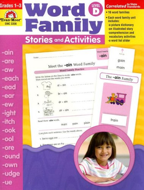 Word Family Stories and Activities, Level D