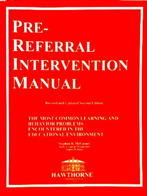 Pre-Referral Intervention Manual, Second Edition