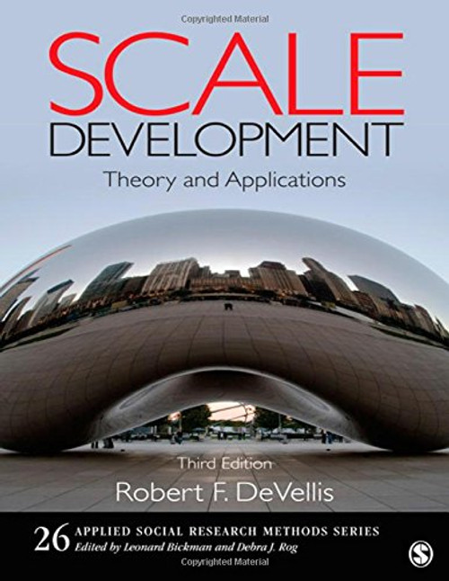 Scale Development: Theory and Applications (Applied Social Research Methods)