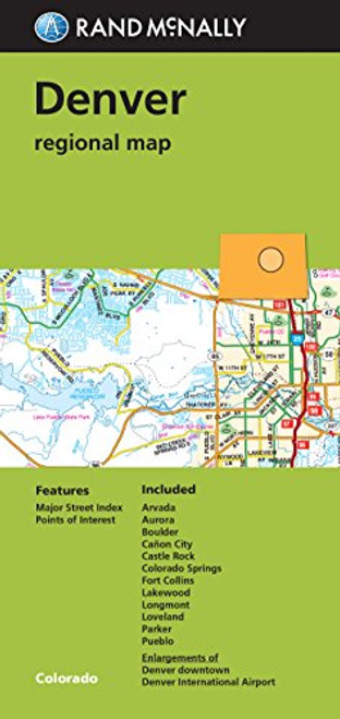 Folded Map: Denver Regional Map