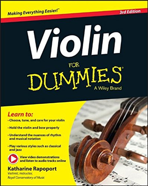 Violin For Dummies, Book + Online Video & Audio Instruction