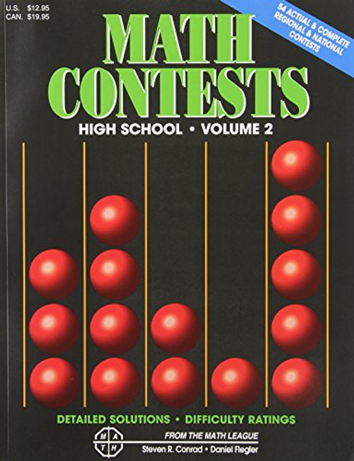 Math Contests: High School, Volume 2: School Years 1982-83 through 1990-91