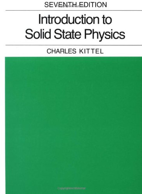 Introduction to Solid State Physics