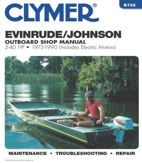 Evinrude/Johnson 2-40 HP OB 73-1990 (Clymer Marine Repair Series)
