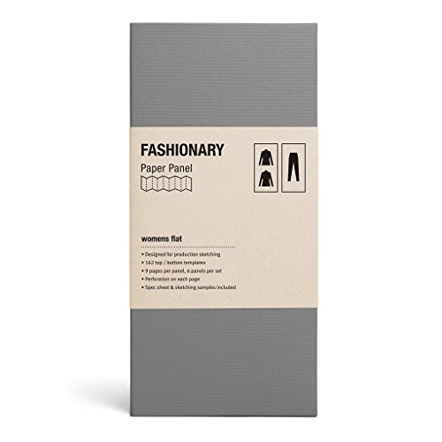 Fashionary Panel Womens Flat (top/bottom)