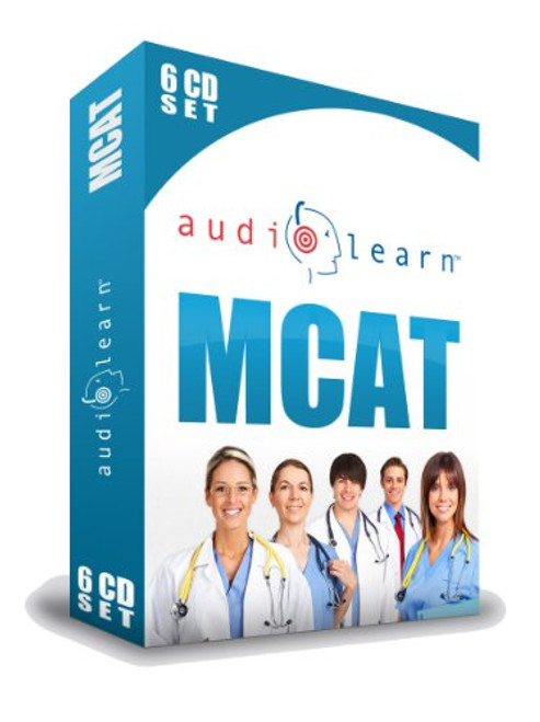 MCAT AudioLearn - A Complete Science Review for the Medical College Admission Test on 6 Audio CDs!