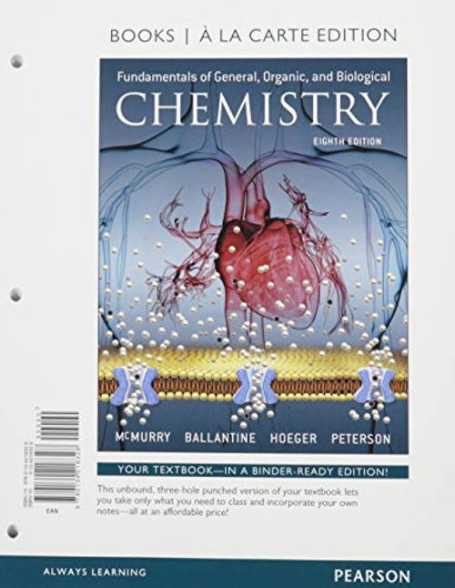 Fundamentals of General, Organic, and Biological Chemistry, Books a la Carte Plus Mastering Chemistry with Pearson eText -- Access Card Package (8th Edition)