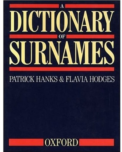 A Dictionary of Surnames