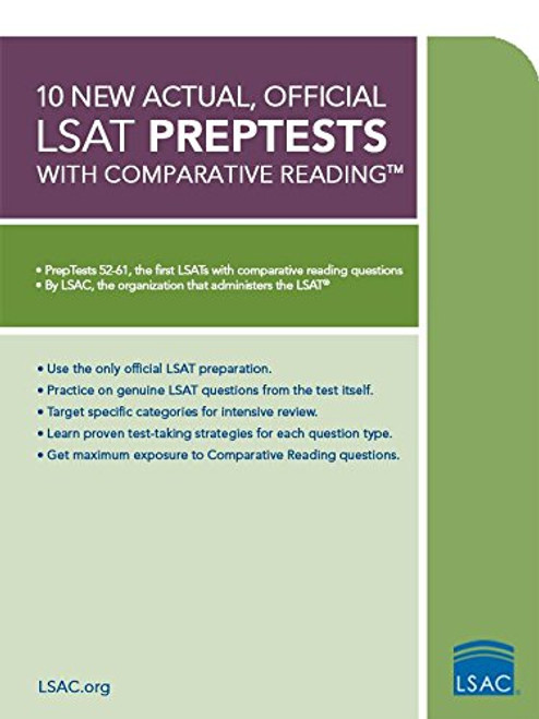 10 New Actual, Official LSAT PrepTests: PrepTests 52-61 (Lsat Series)