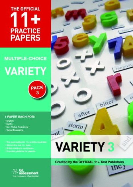 11+ Practice Papers, Variety Pack 3, Multiple Choice (Official 11+ Practice Papers)