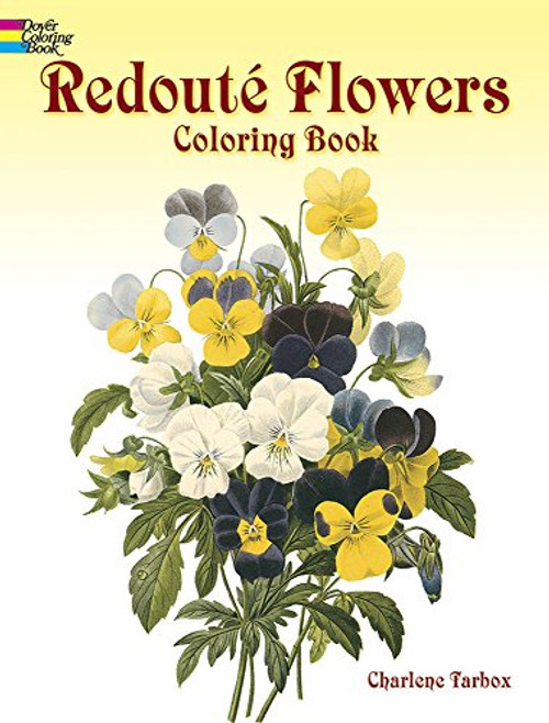 Redout Flowers Coloring Book (Dover Nature Coloring Book)