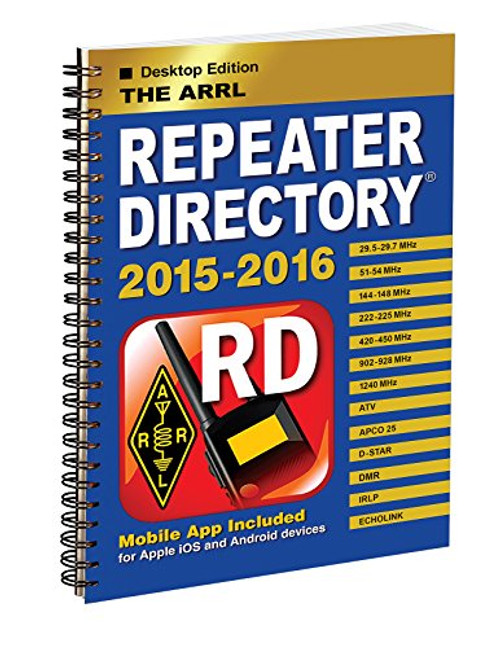 The ARRL Repeater Directory 2015/2016 Desktop Edition