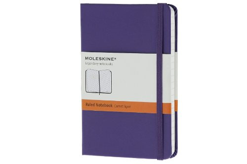 Moleskine Classic Notebook, Pocket, Ruled, Brilliant Violet, Hard Cover (3.5 x 5.5) (Classic Notebooks)