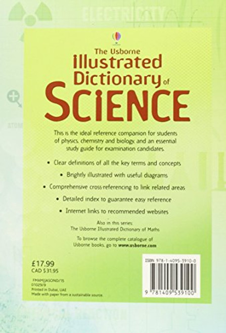 The Usborne Illustrated Dictionary of Science. (Illustrated dictionaries)