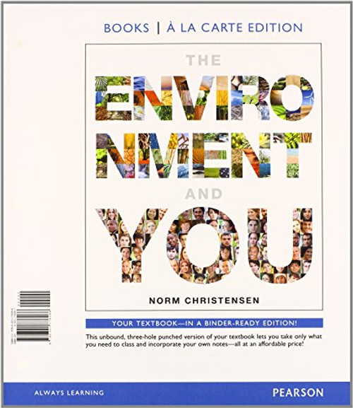 Environment and You, The,  Books a la Carte Edition