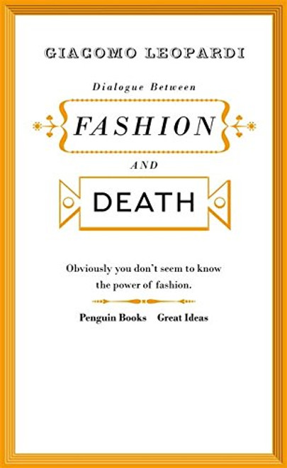 Great Ideas V Dialogue Between Fashion and Death