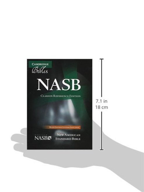 NASB Clarion Reference Edition (Black Goatskin)