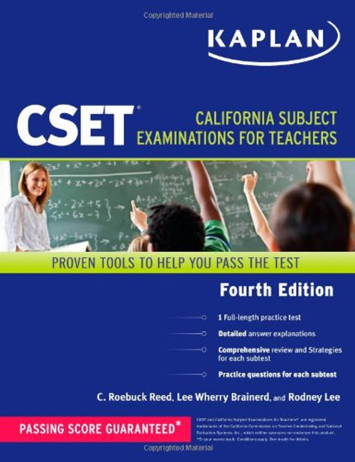 Kaplan CSET: California Subject Examinations for Teachers (Kaplan Cset: The California Subject Examination for Teachers)