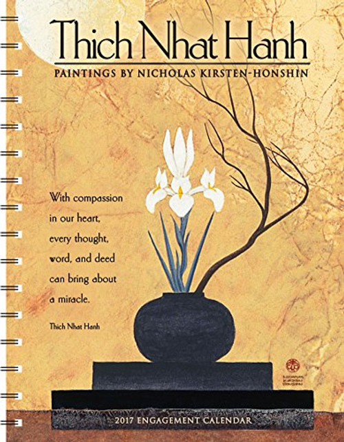 Thich Nhat Hanh 2017 Engagement Datebook Calendar