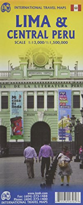 Lima & Central Peru 1:13,000 / 1:1,500,000 Travel Map (International Travel Maps)