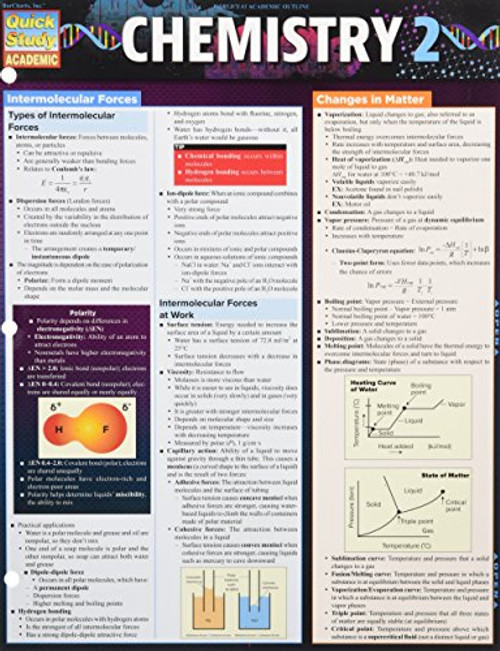 2: Chemistry (Quick Study Academic)