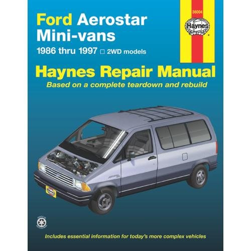 Ford Aerostar Mini Van '86'97 (Haynes Repair Manuals)