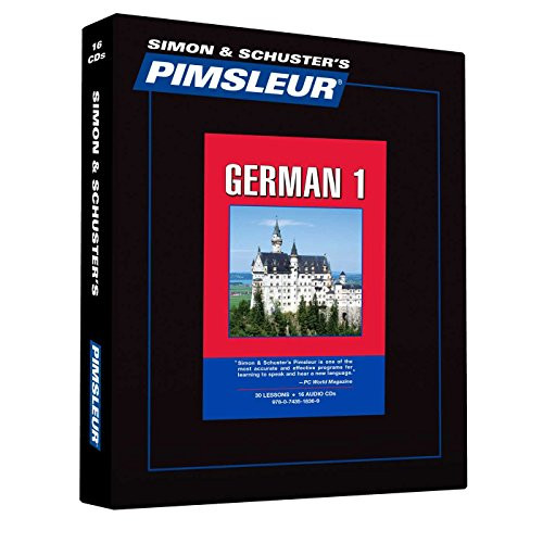 Pimsleur German Level 1 CD: Learn to Speak and Understand German with Pimsleur Language Programs (Comprehensive)