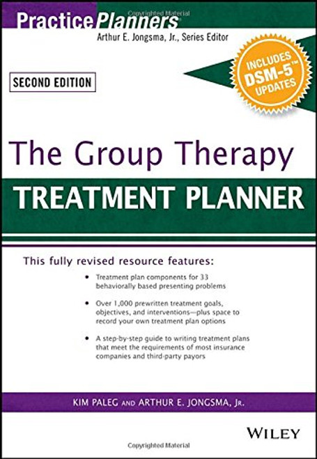 The Group Therapy Treatment Planner, with DSM-5 Updates (PracticePlanners)