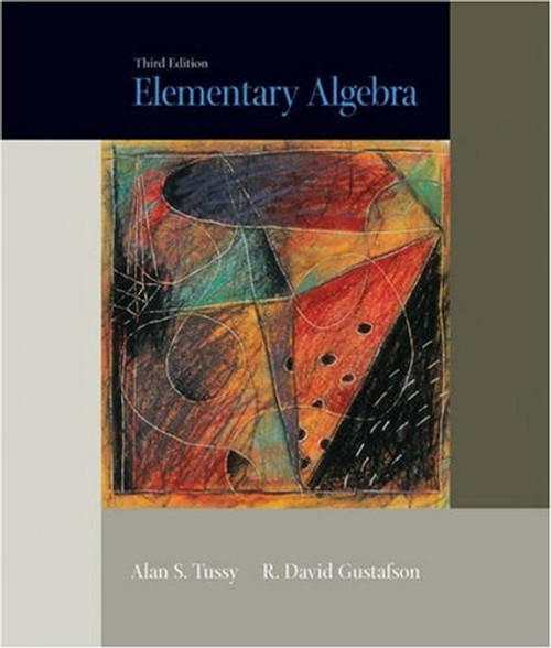 Elementary Algebra (with CD-ROM and iLrn Tutorial) (Available Titles CengageNOW)