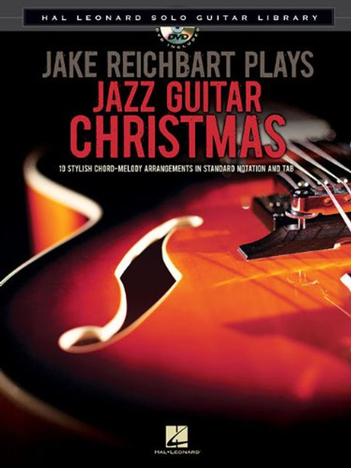 Jake Reichbart Plays Jazz Guitar Christmas: Hal Leonard Solo Guitar Library (Book/DVD)