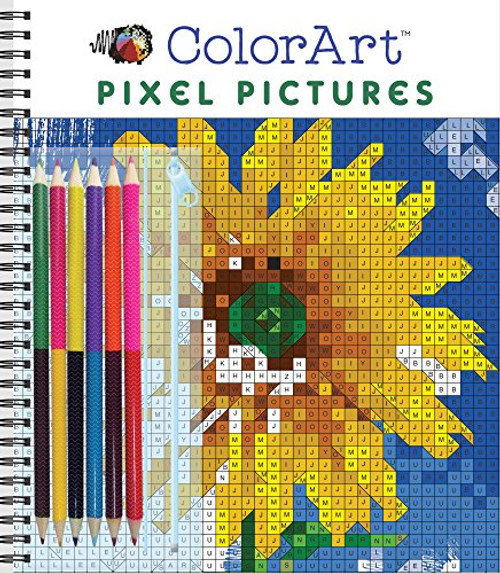 ColorArt: Pixel Pictures Book with Colored Pencils