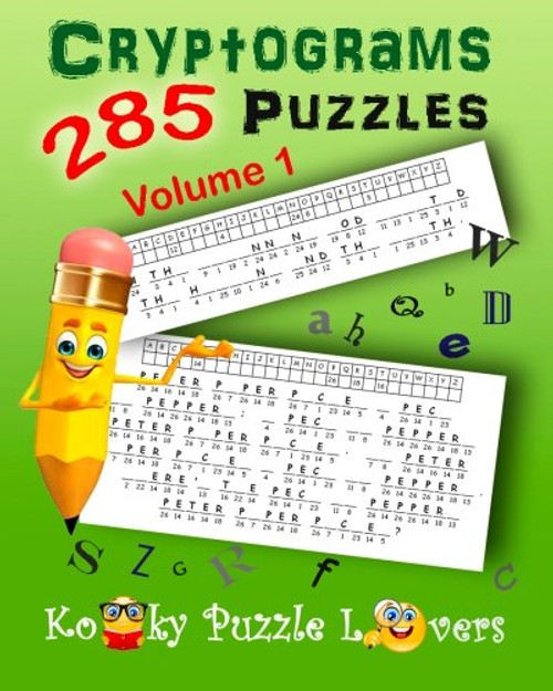 Cryptograms, Volume 1: 285 Puzzles